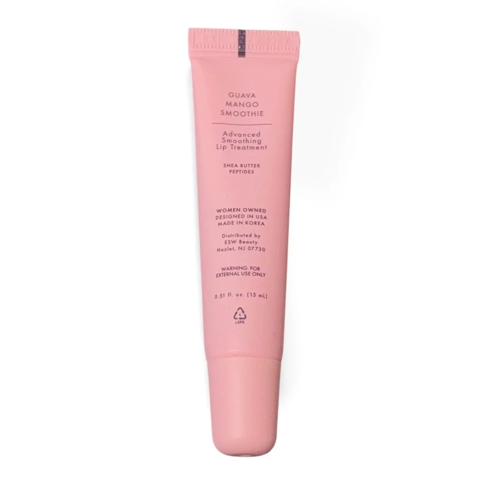 ESW Beauty Guava Mango Smoothie Advanced Smoothing Lip Treatment 0.51oz New